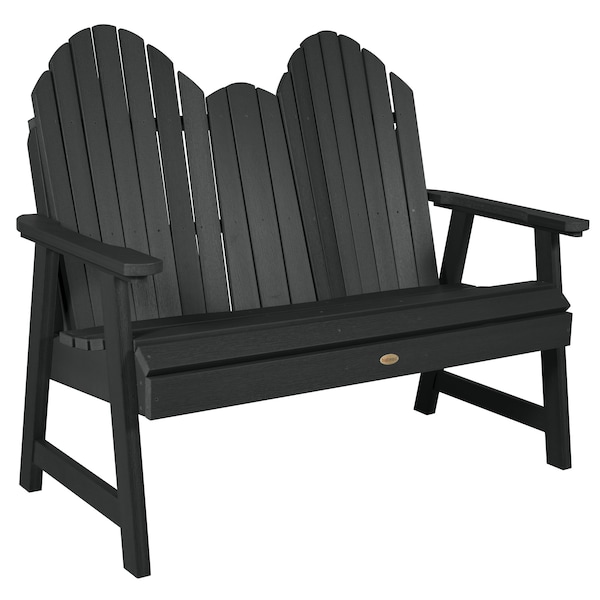 Highwood Usa 4ft Hamilton Dining Height Bench Outdoor Furniture for Patio, Backyard, Garden AD-BEN-HM1-BKE - main